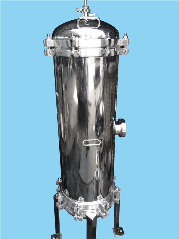 JIADUN5-A Filter Strainer Double Flange Cartridge Water Filters Housing With Legs