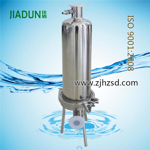 Filtro de agua de acero inoxidable sanitario ronda pocillo pequeño de conexión Tri Clamp para único filtro 226